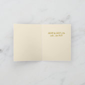 世界のイエズスの光文字ジョン・クリスマスクロス シーズンカード (内部)