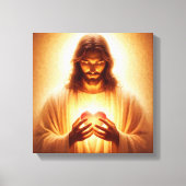 世界のイエズス・ライト キャンバスプリント (正面)
