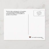 世界のウクライナの民芸の運命 シーズンポストカード (裏面)