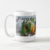 世界のオウム コーヒーマグカップ (左)