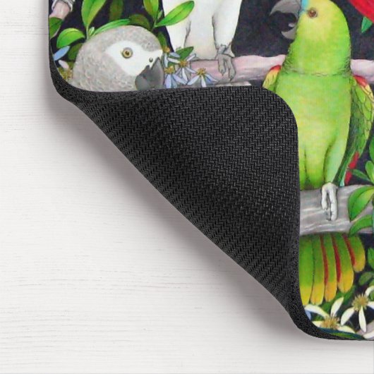 世界のオウム マウスパッド (コーナー)