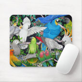 世界のオウム マウスパッド (マウス)