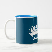 世界のオカイエストピックボールダー ツートーンマグカップ (左)