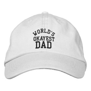 世界のオカイストパパ父の日おもしろい帽子パパ 刺繍入りキャップ