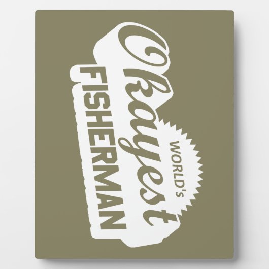 世界のオカイスト漁師 フォトプラーク (正面)