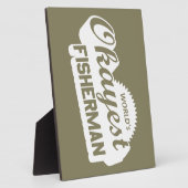 世界のオカイスト漁師 フォトプラーク (側面)