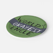 世界のオケイエストアンクルおもしろい ペーパープレート (アングル)