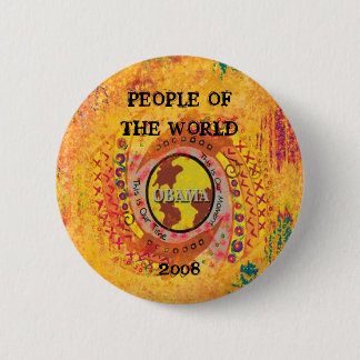 世界のオバマボタンの人々 缶バッジ