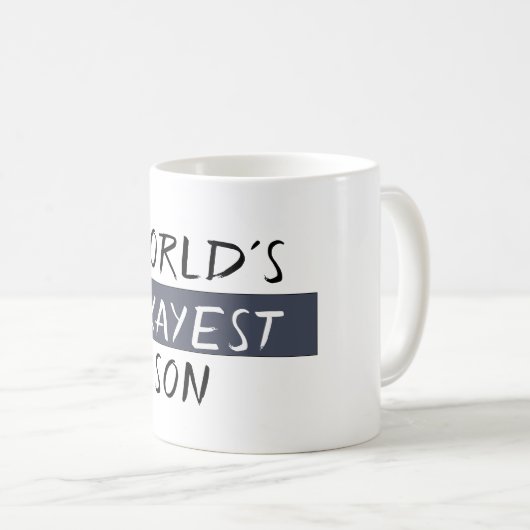 世界のオーケストソンおもしろい コーヒーマグカップ (正面右)