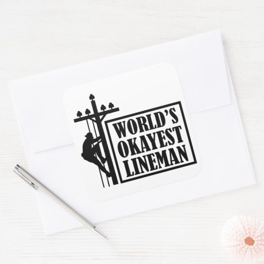 世界のオーケストリネマン、リネマン引用文 スクエアシール (封筒)