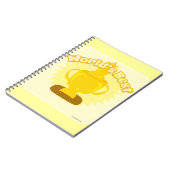 世界のカスタマイズ最高の可能な受賞歴 ノートブック (左側)