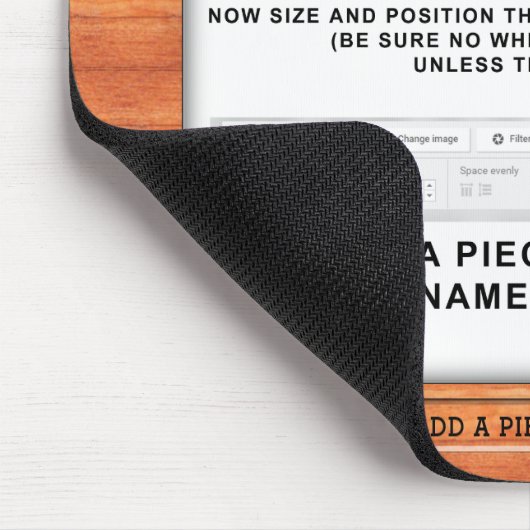 世界のカスタムな芸術及び写真のマウスパッドのまわり マウスパッド (コーナー)