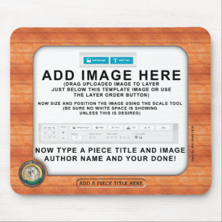 世界のカスタムな芸術及び写真のマウスパッドのまわり マウスパッド