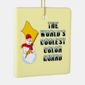 世界のカラーガークールドセラミックオーナメント セラミックオーナメント (右)