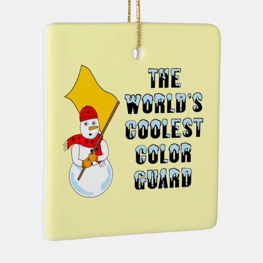 世界のカラーガークールドセラミックオーナメント セラミックオーナメント (右)