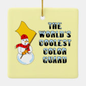 世界のカラーガークールドセラミックオーナメント セラミックオーナメント (裏面)