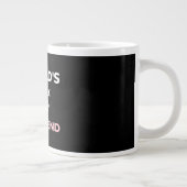 世界のガラ最高のン ジャンボコーヒーマグカップ (右)