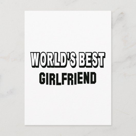 世界のガラ最高のン ポストカード (正面)