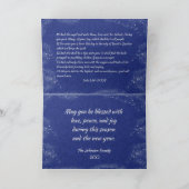 世界のキリスト教の聖降誕祭の光 シーズンカード (内部)