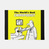 世界のキロポスト最高のィスト ドアマット (正面)