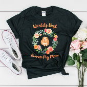 世界のギニ最高のア豚の母 Tシャツ