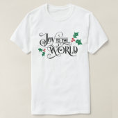 世界のクリスマスに喜ぶ Tシャツ (デザイン正面)