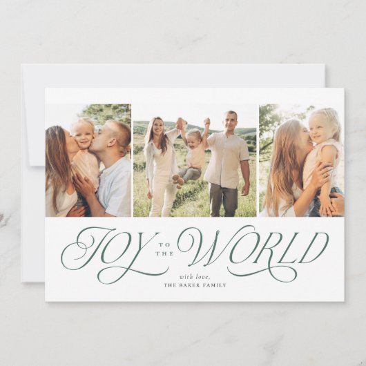 世界のクリスマスのカードを楽しむ シーズンカード (正面)