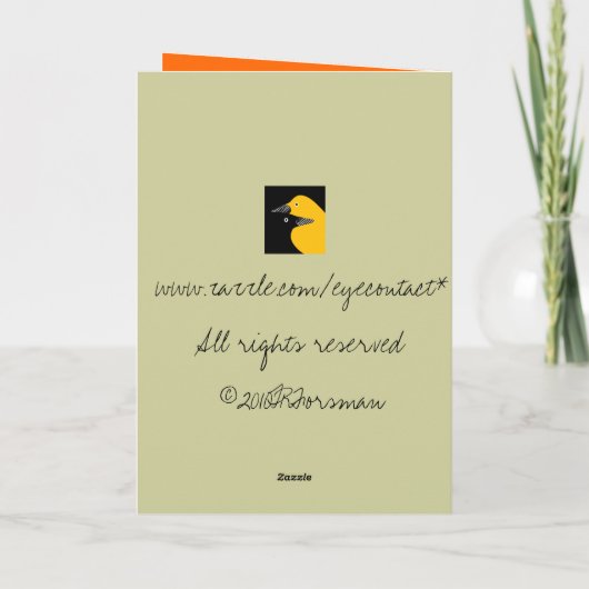 世界のクリスマスのグラフィックス・カード2へのコイ シーズンカード (裏面)