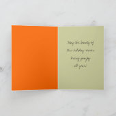 世界のクリスマスのグラフィックス・カード2へのコイ シーズンカード (内部)