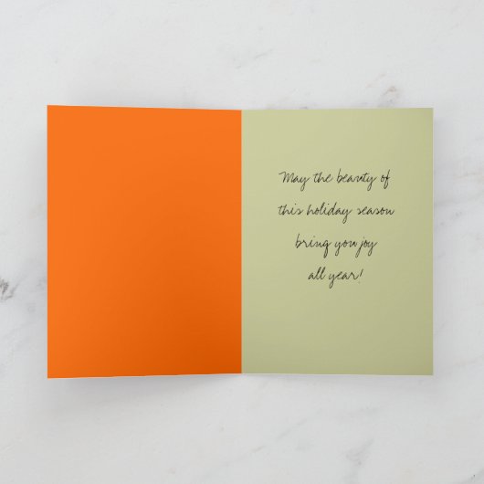 世界のクリスマスのグラフィックス・カード2へのコイ シーズンカード (内部)