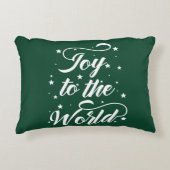 世界のクリスマスの喜び アクセントクッション (正面)