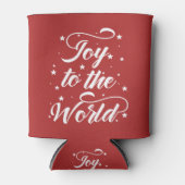 世界のクリスマスの喜び 缶クーラー (正面)