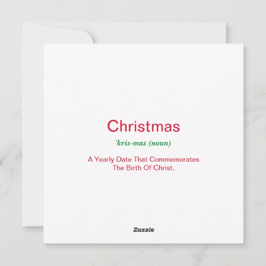 世界のクリスマスエンジェル シーズンカード (裏面)