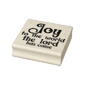 世界のクリスマススススススススススクエアの木に喜び ラバースタンプ (スタンプ)