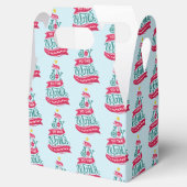 世界のクリスマスタイポグラフィパターンへの喜び フェイバーボックス (オープン)