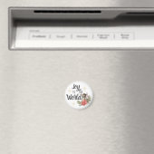 世界のクリスマスマグネットへの喜び マグネット (インサイチュ (食洗機))