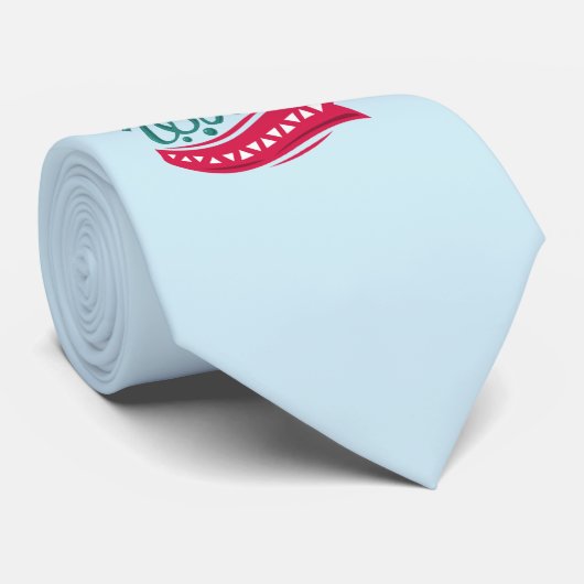 世界のクリスマス引用文タイポグラフィ ネクタイ (ロール)