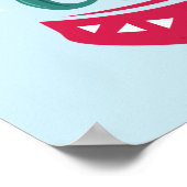 世界のクリスマス引用文タイポグラフィ ポスター (角)