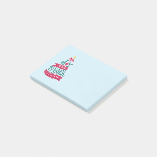 世界のクリスマス引用文タイポグラフィ ポストイット (アングル)