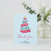 世界のクリスマス引用文タイポグラフィ ポストカード (スタンド正面)