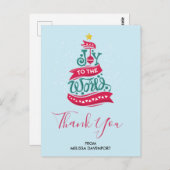 世界のクリスマス引用文タイポグラフィ ポストカード (正面/裏面)