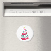 世界のクリスマス引用文タイポグラフィ マグネット (インサイチュ (食洗機))