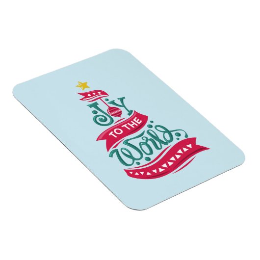 世界のクリスマス引用文タイポグラフィ マグネット (右側)