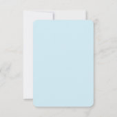 世界のクリスマス引用文タイポグラフィ 出欠カード (裏面)