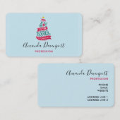 世界のクリスマス引用文タイポグラフィ 名刺 (正面/裏面)