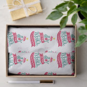 世界のクリスマス引用文タイポグラフィ 薄葉紙 (ギフト)