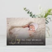 世界のクリスマス誕生発表の喜び シーズンカード (スタンド正面)