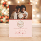 世界のクリスマス誕生発表の喜び 招待状