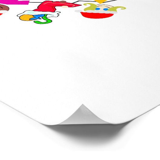 世界のクリスマス・キッズ ポスター (角)