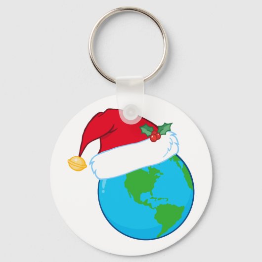 世界のクリスマス キーホルダー (正面)